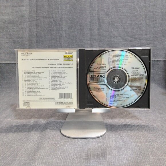 P.D.Q. Bach: Music for an Awful Lot of Winds & Percussion (CD, 1992, Telarc) - Picture 3 of 3